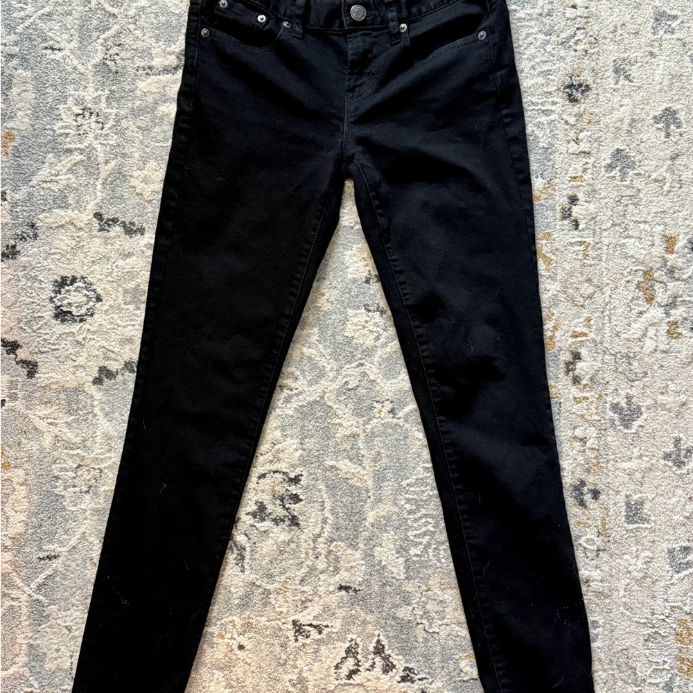 JCrew Women’s Toothpick Ankle Jeans - Black Size 26